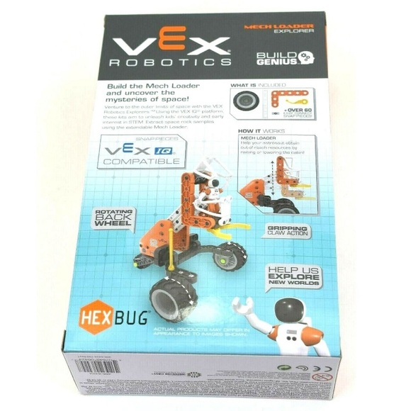 HEXBUG Vex Robotics Rover/Mesh Loader Explorer STEM Starter Constr-Kit 60+pcs. - Picture 4 of 5